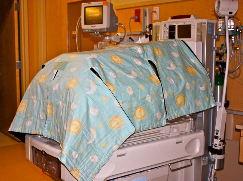 Joan Emerson's isolette cover