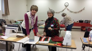 Cindy, left, VP of Communication, and Emily