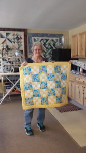 Adma Willis' baby quilt