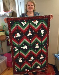 Marie had been busy. 3 beautiful quilts.