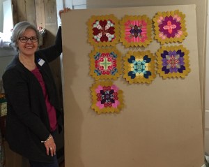 Sue's Lucy Boston blocks.