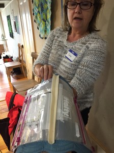 Denise is very organized!